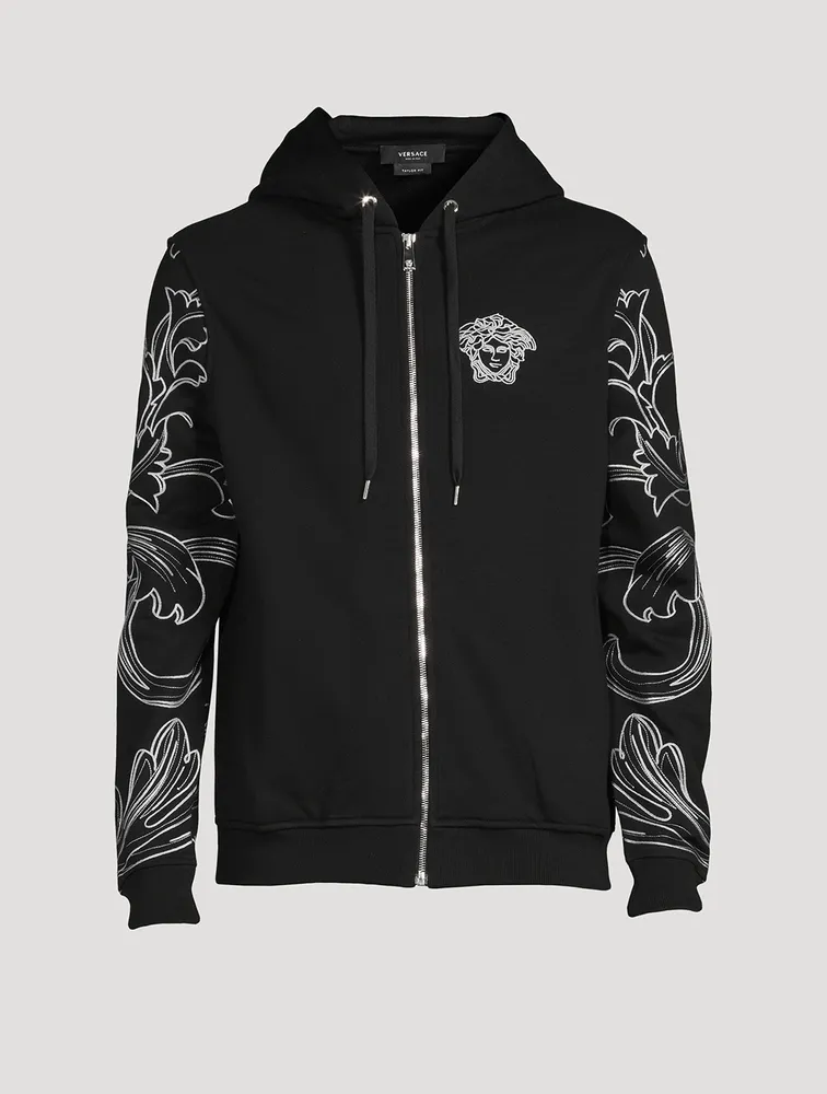 Versace zip hot sale up hoodie