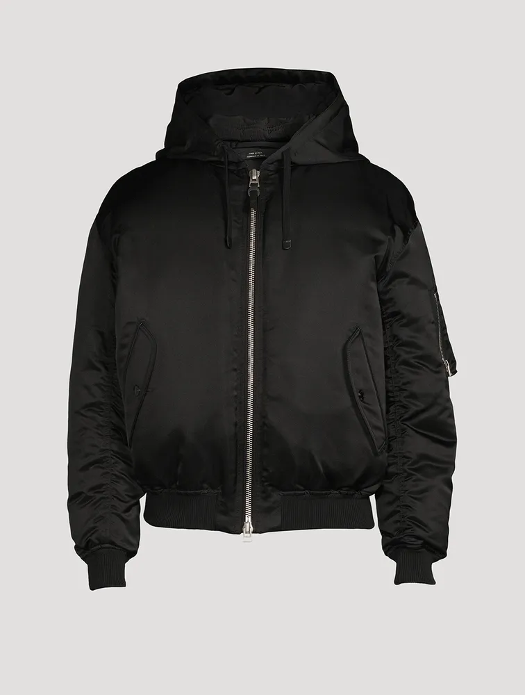 TOM FORD Down Bomber Jacket With Hood | Yorkdale Mall