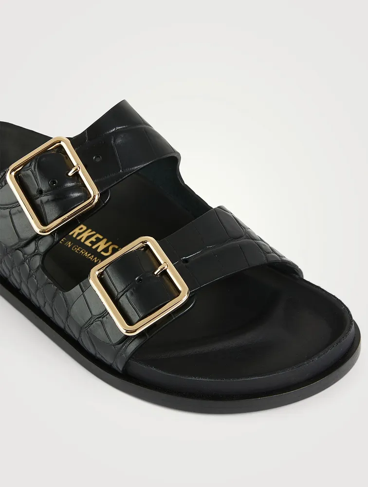 Birkenstock croc online embossed