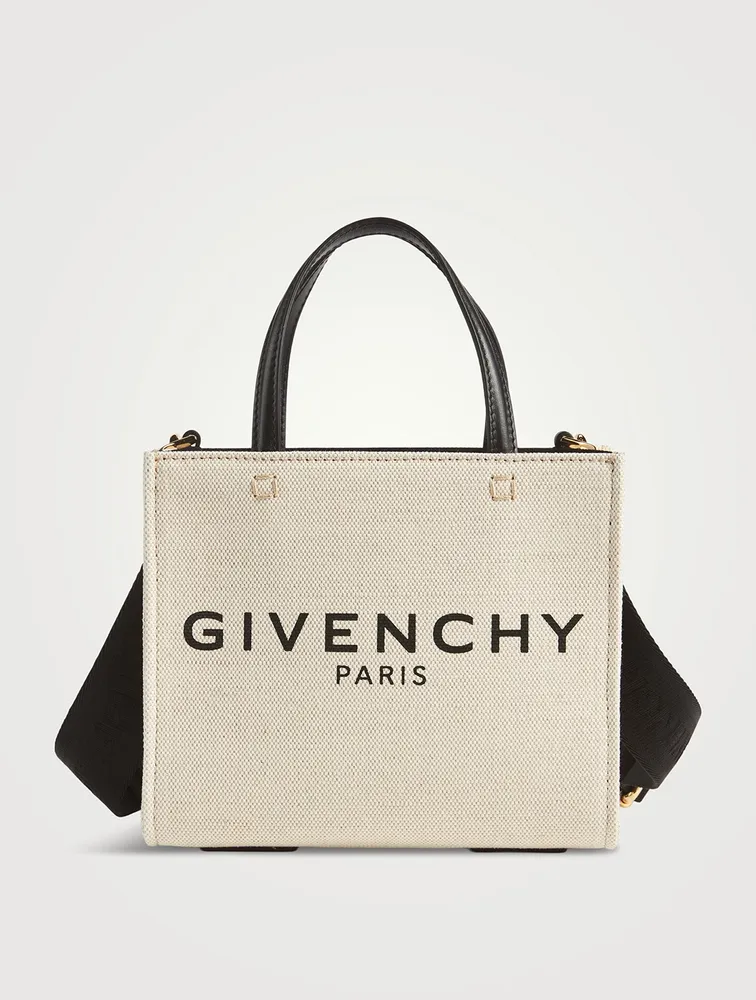 GIVENCHY Mini G Tote Canvas Bag | Square One