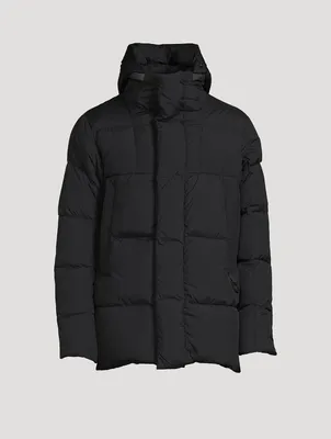 CANADA GOOSE Junction Black Label Shiny Crinkle Down Parka