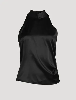 Zara STRETCH HALTER TOP | Square One
