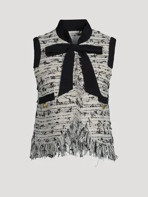 Fringe Vest | Square One Fringe Vest | Square One