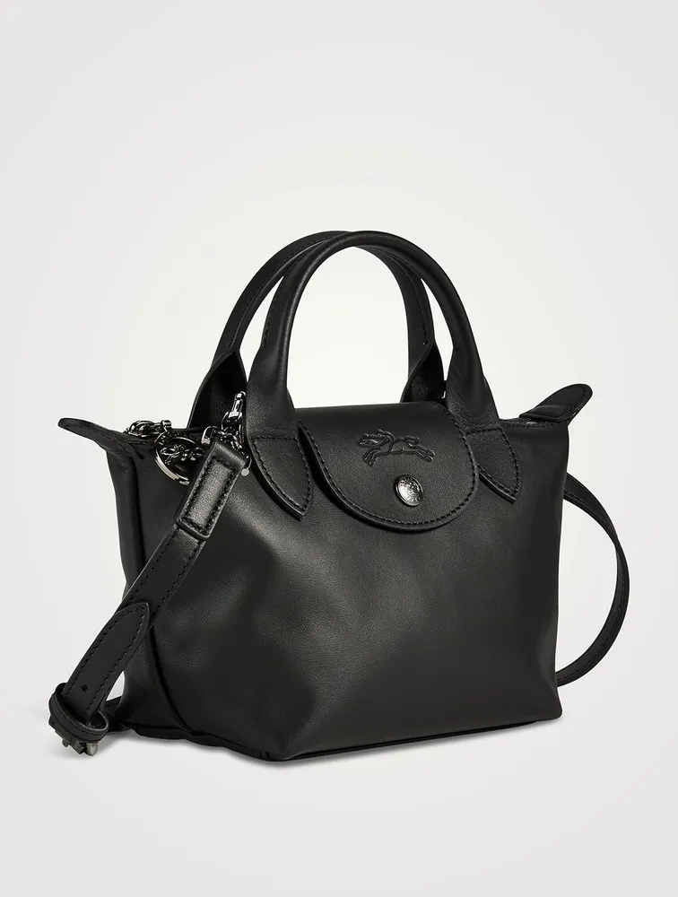 LONGCHAMP正規品/送料関税込み Essential XS Top Handle Bag LONGCHAMP XS XS Le Pliage Xtra Leather Top Handle Bag