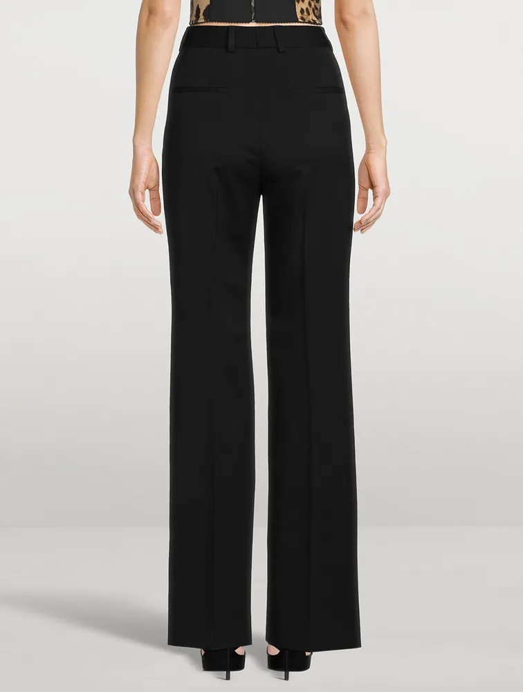 DOLCE & GABBANA Wool Gabardine Trousers | Yorkdale Mall