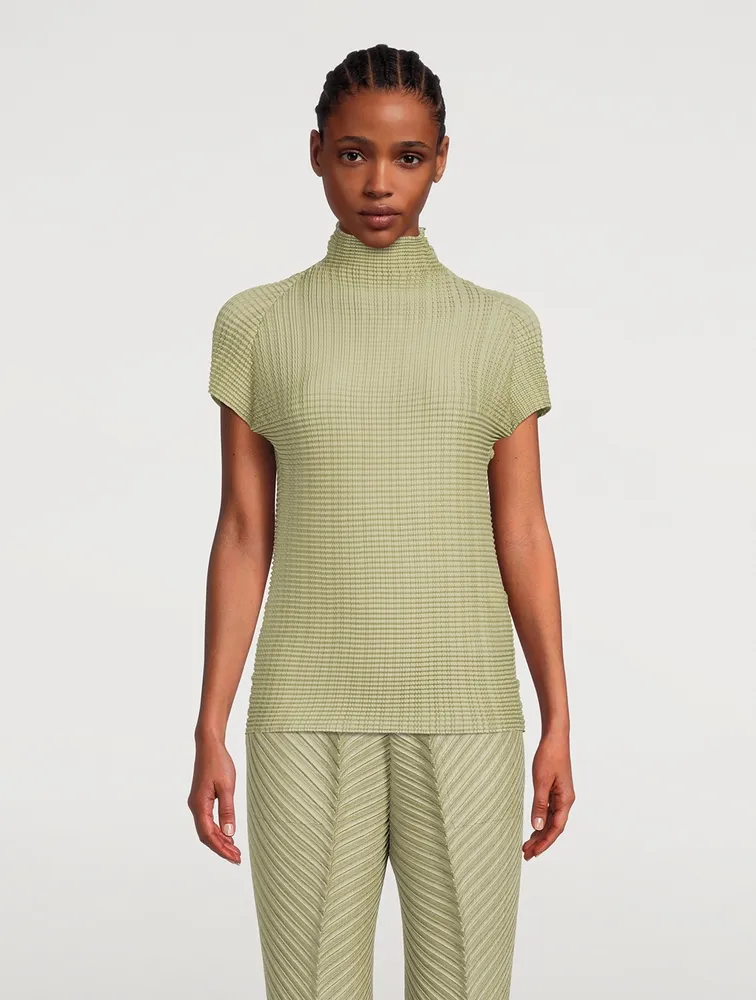 ISSEY MIYAKE Wooly Pleats Top | Square One