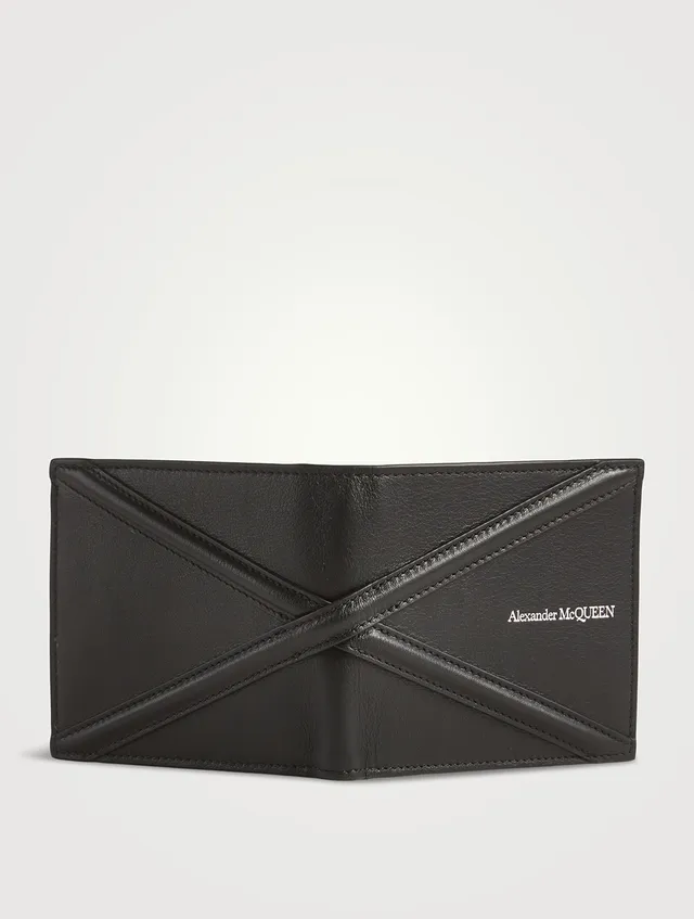 ALEXANDER MCQUEEN Harness Leather Billfold Wallet | Yorkdale