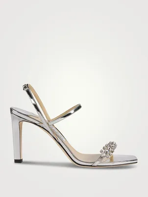 【Michael Kors】Imani Embellished llic Faux Suede Sandal Imani Embellished Faux Suede Sandal | Michael Kors [US]