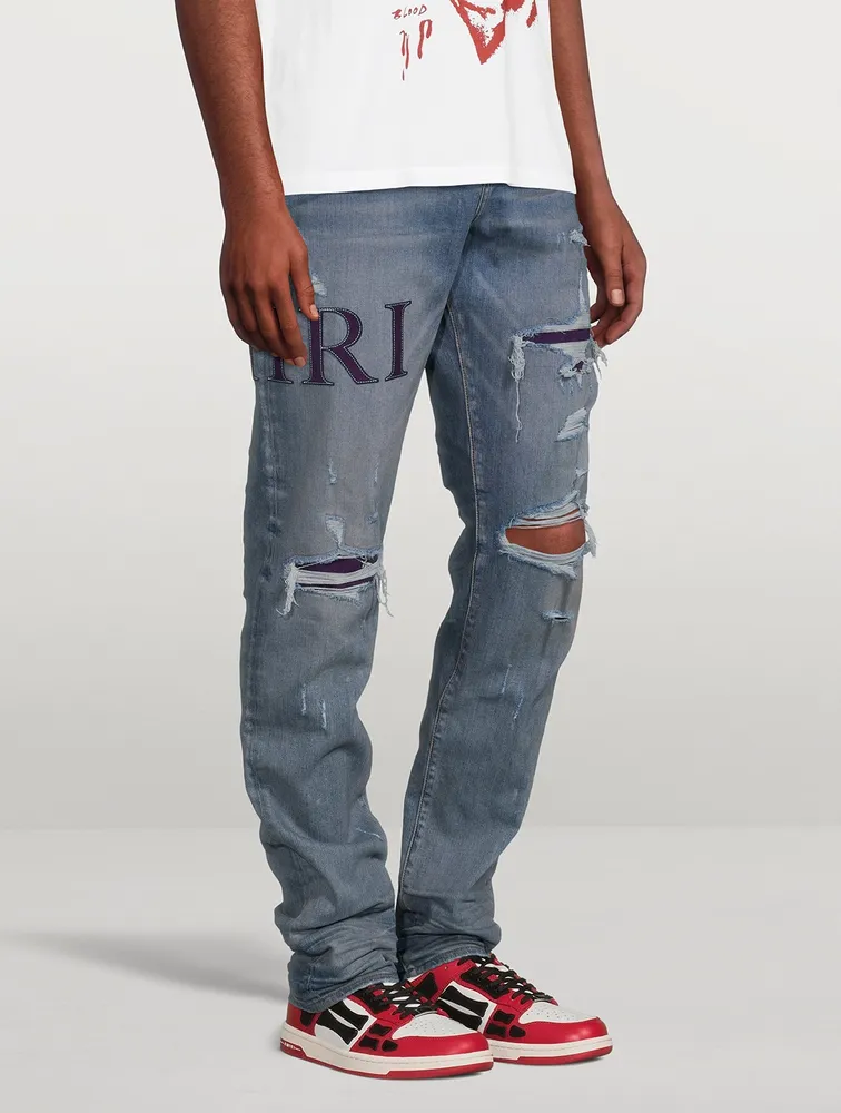 Amiri jeans best sale slim fit