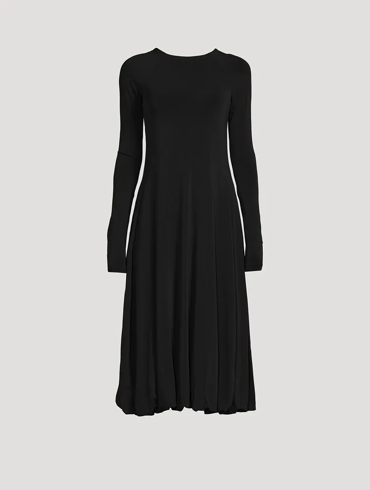 ワンピース Jil Sander Long Dress With Ruffles Jil Sander Long dress with black ruffles | TheDoubleF