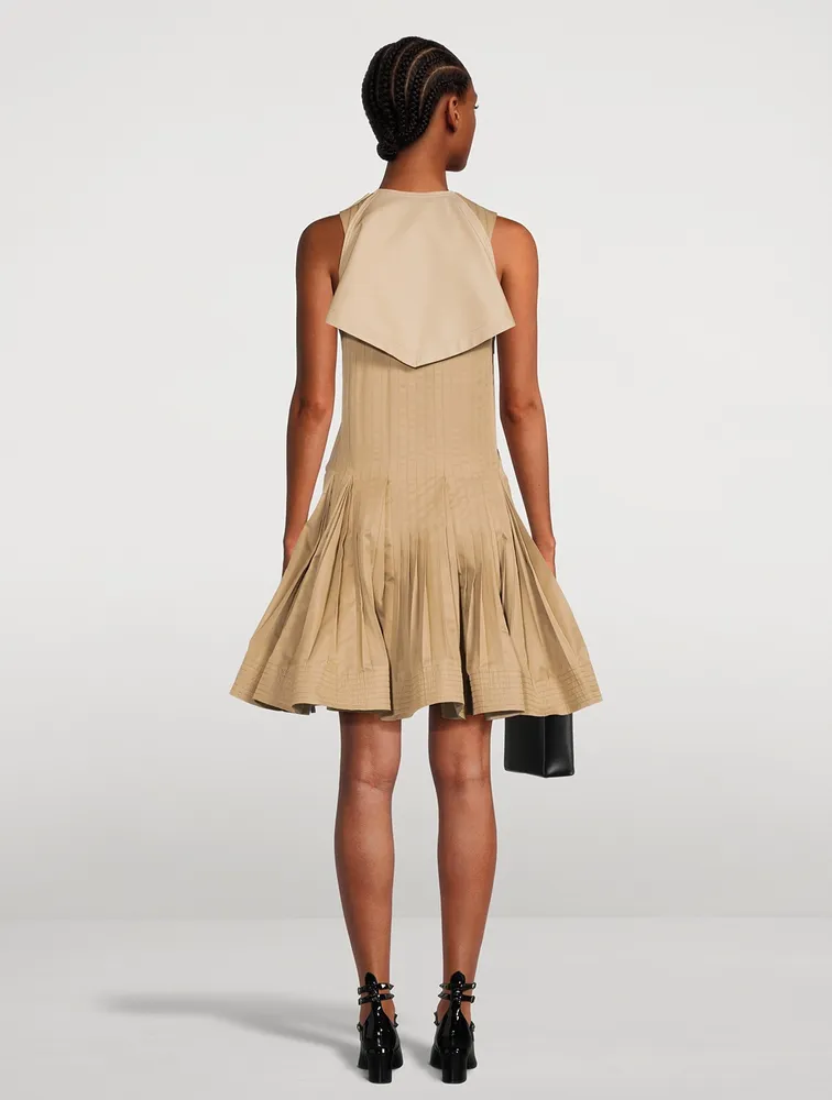 SACAI Cotton Gabardine Mini Dress | Square One