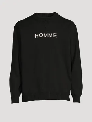 Michael Kors Logo Tape Cotton Blend Sweater | Yorkdale Mall