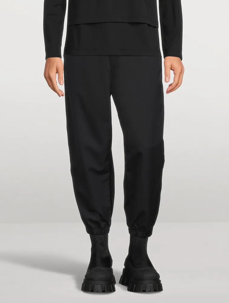 Holt Renfrew Wool And Mohair Relaxed-Fit Pants | Yorkdale Mall