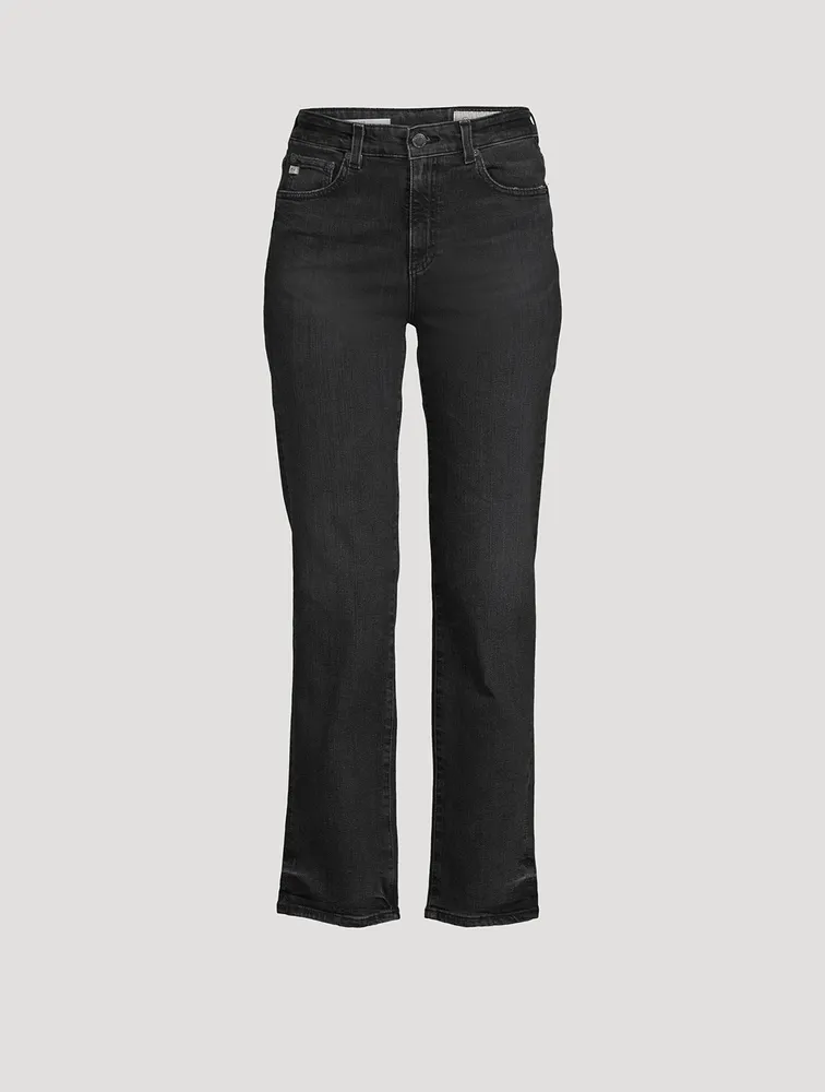 AG Saige High-Rise Straight Jeans | Square One