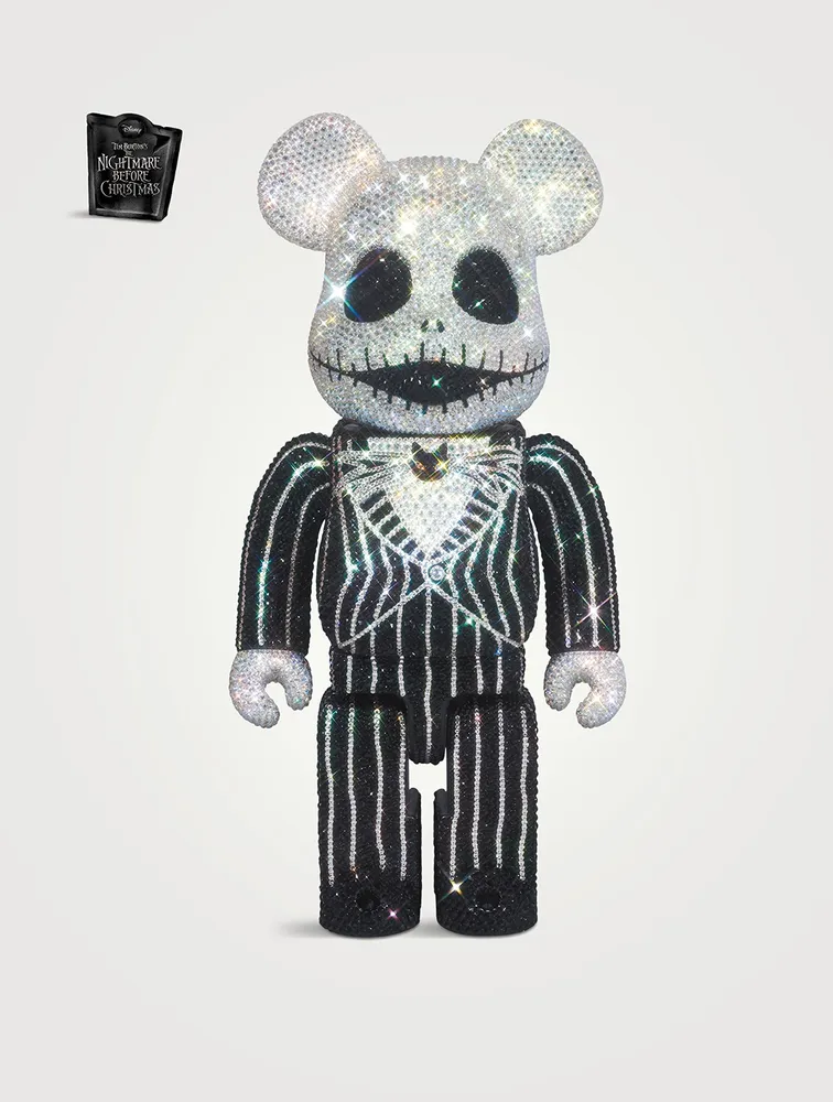 Holt Renfrew Crystal Jack Skellington 400% Be@rbrick | Yorkdale Mall