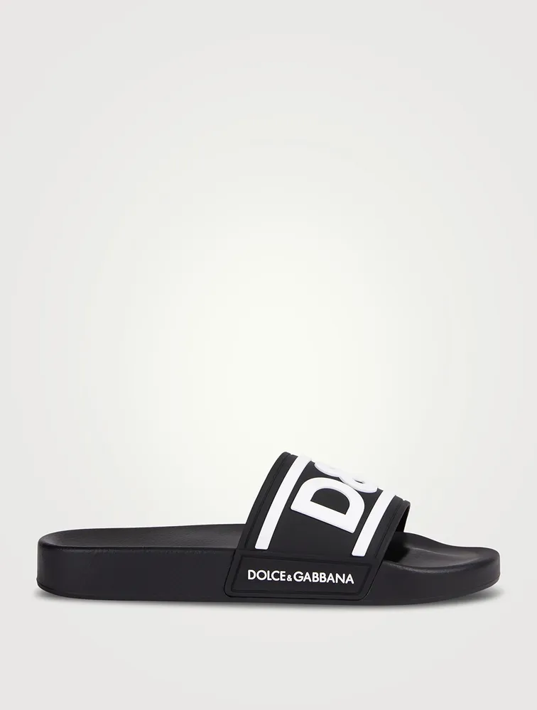 Dolce and gabbana graffiti slides hotsell