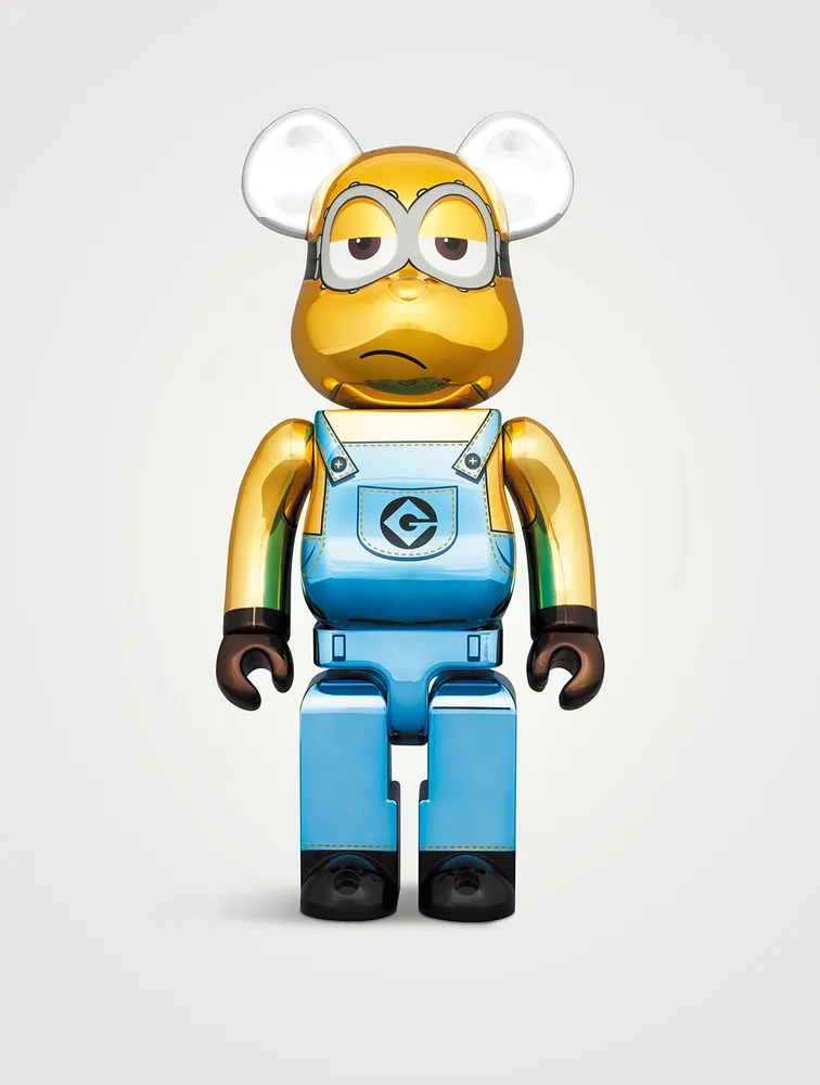 Medicom Be@rbrick Kevin Chrome Version 100% & 400% Gold