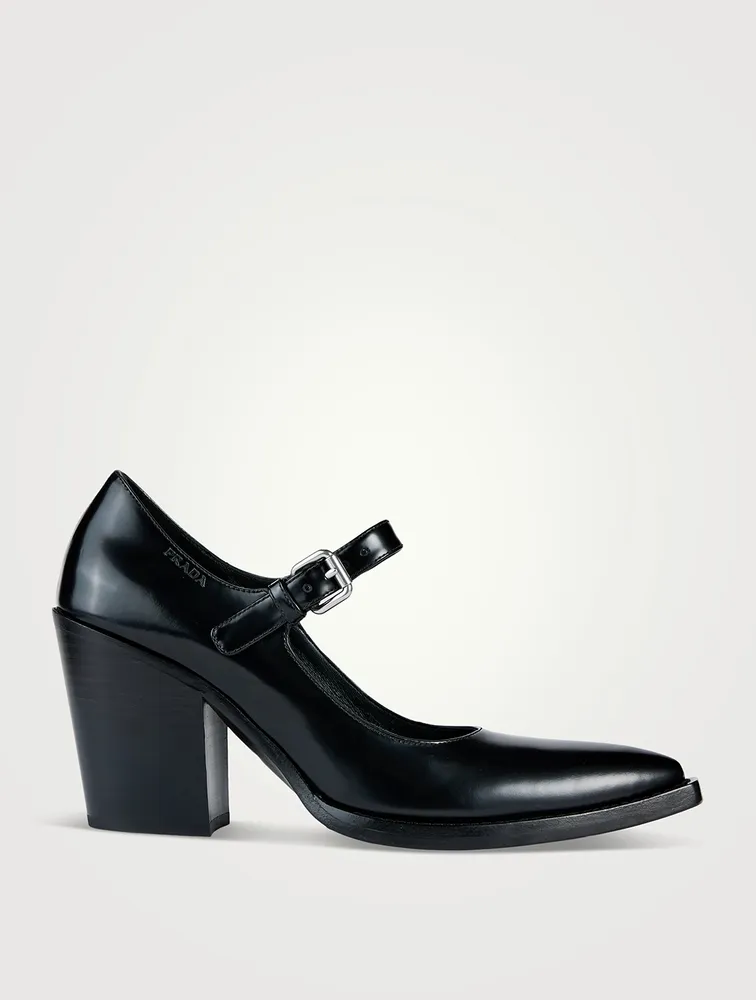 Patent leather mary hot sale jane heels