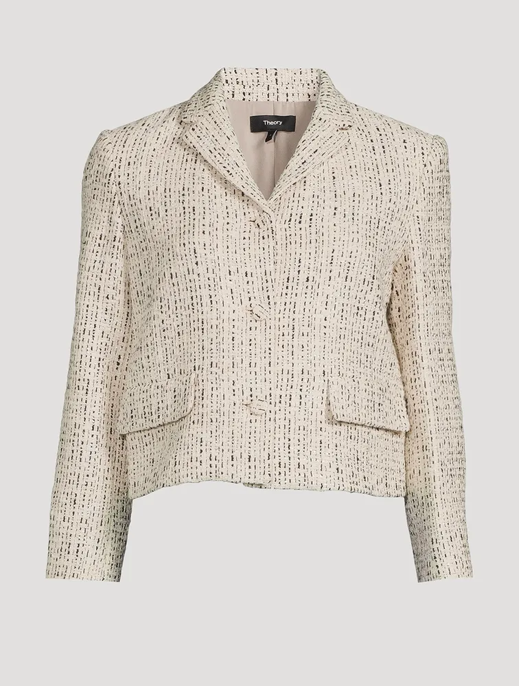 Cream 2024 tweed jacket