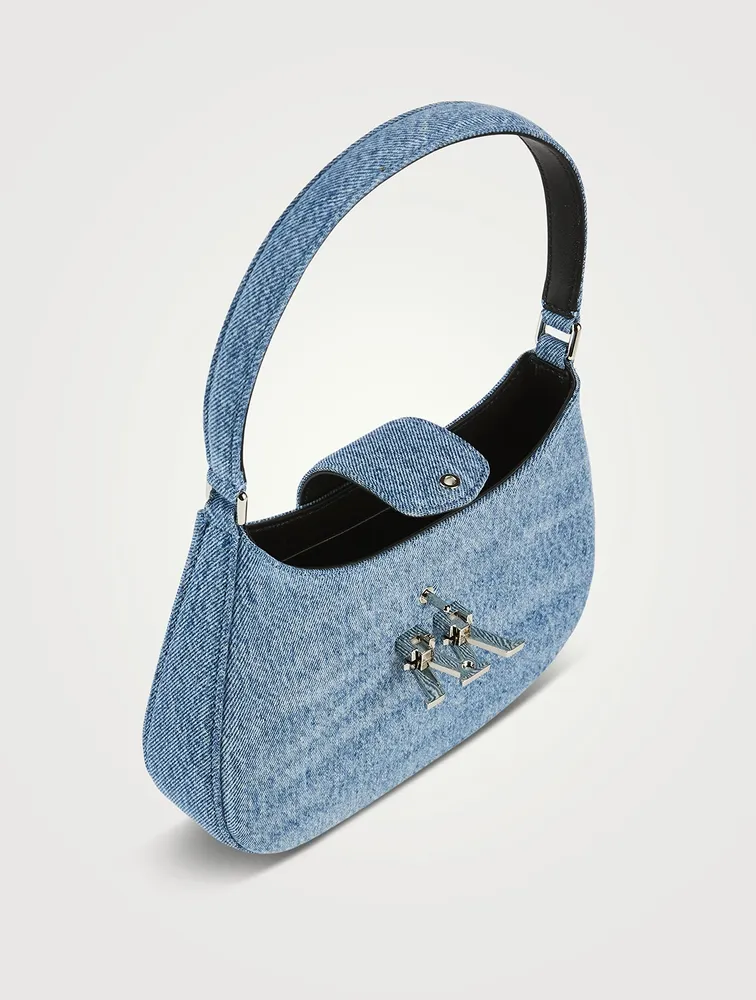 Denim shoulder outlet bags