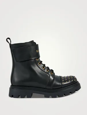 RICK OWENS Jumbo Lace Leather Tractor Boots | Square One RICK OWENS Jumbo Lace Leather Tractor Boots | Square One