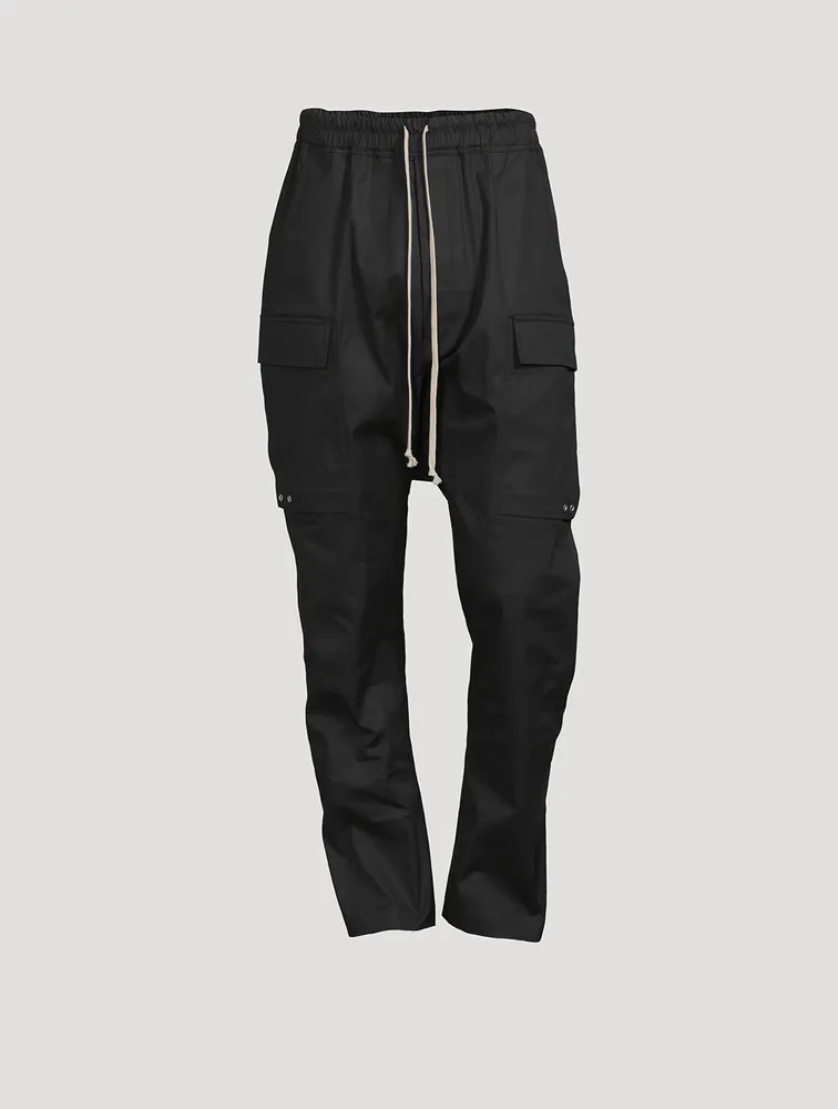 RICK OWENS Long Cargo Pants | Square One