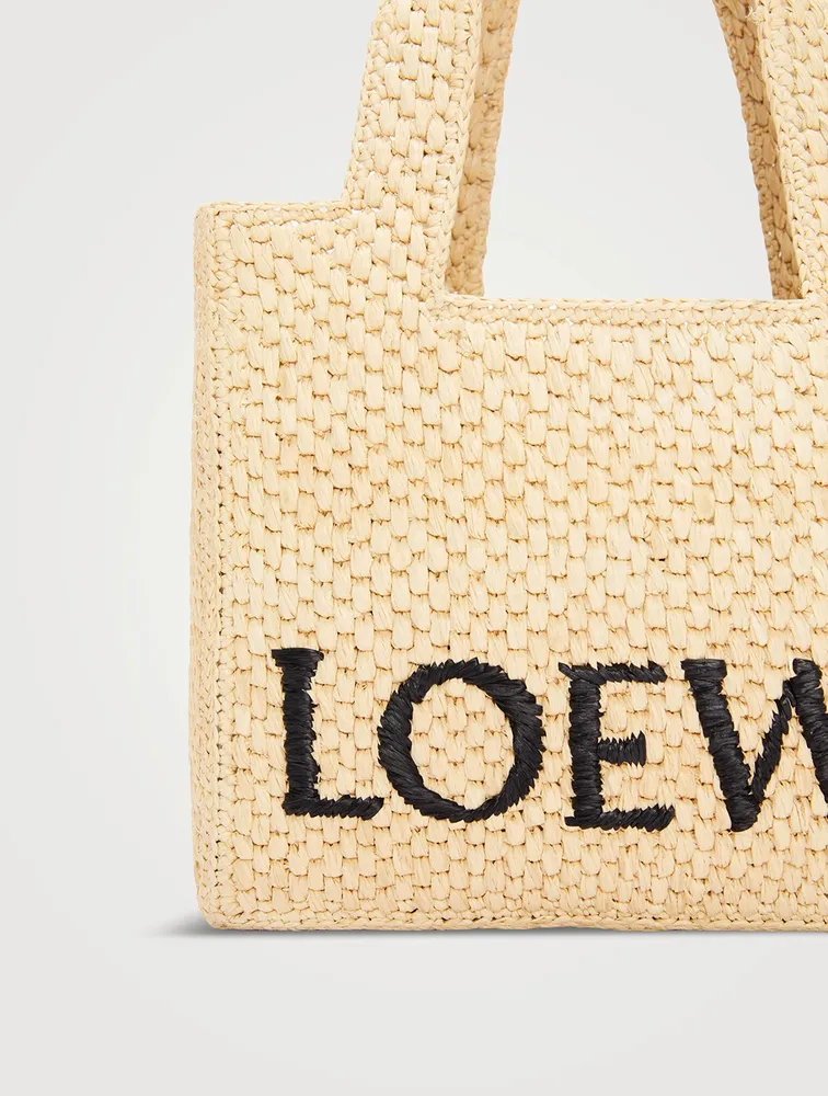 Loewe x Paula's Ibiza Small Raffia Tote Bag | Yorkdale Mall