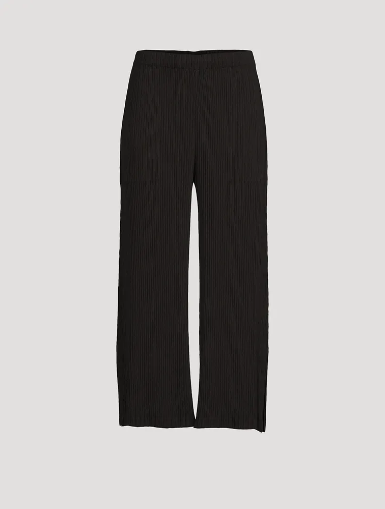 ISSEY MIYAKE Hatching Pleats Pants | Square One