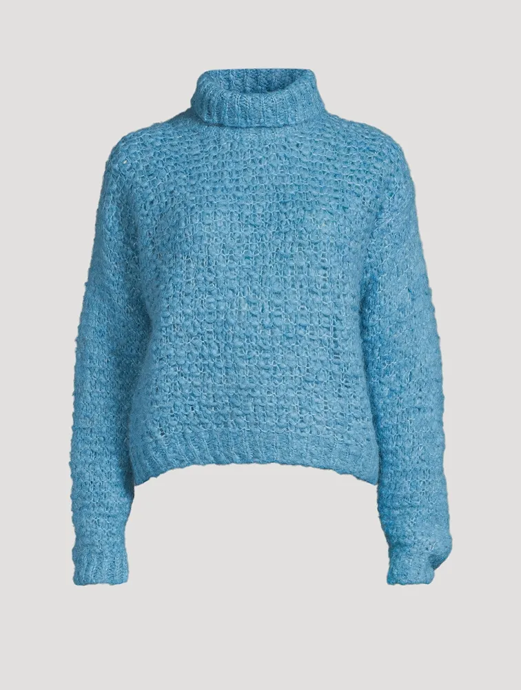 Boucle turtleneck hotsell