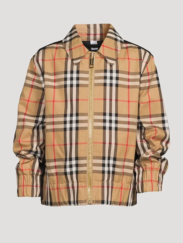 BURBERRY Harrington Jacket In Check | Square One