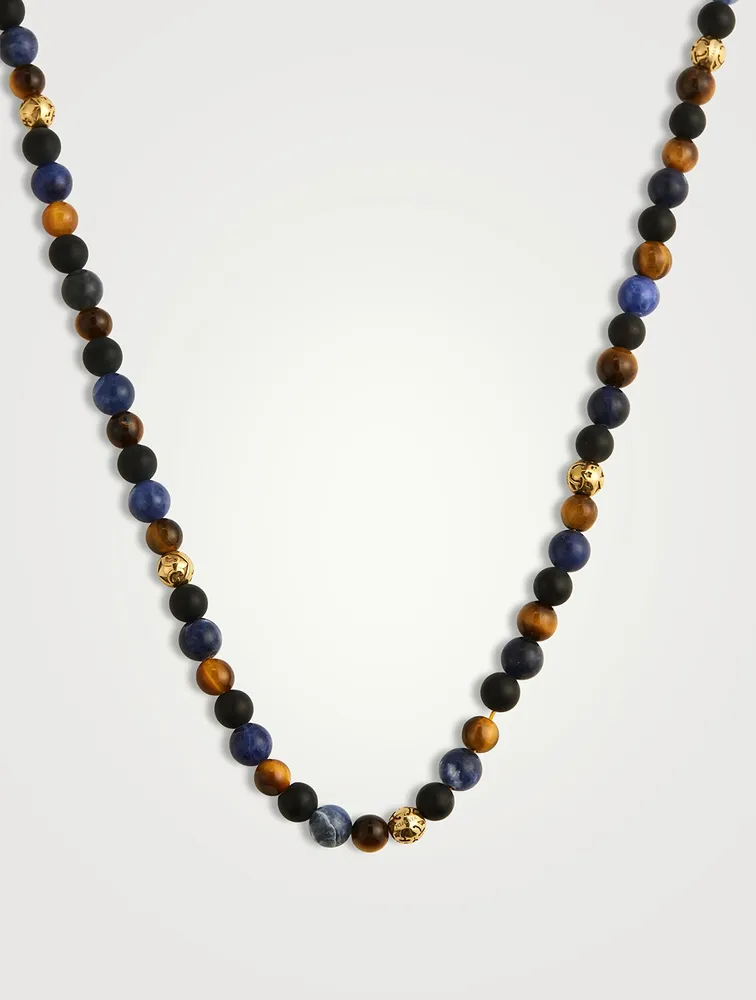 Dumortierite necklace clearance