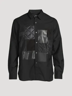 Zara PATCHWORK SHIRT LIMITED EDITION | Square One