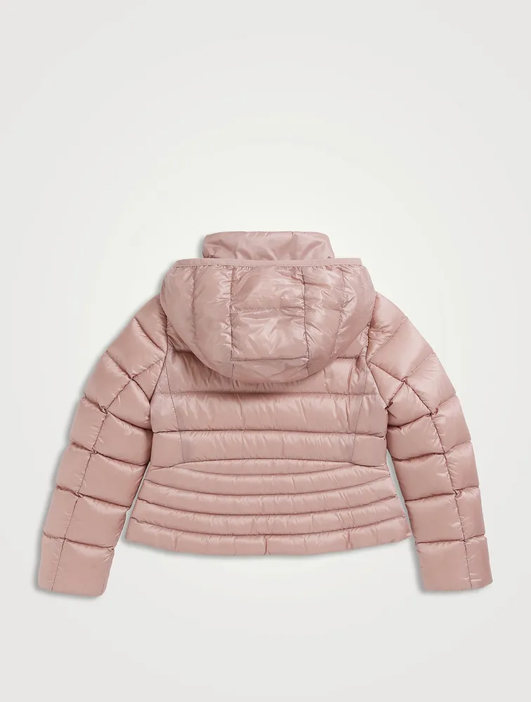 Peplum on sale down jacket