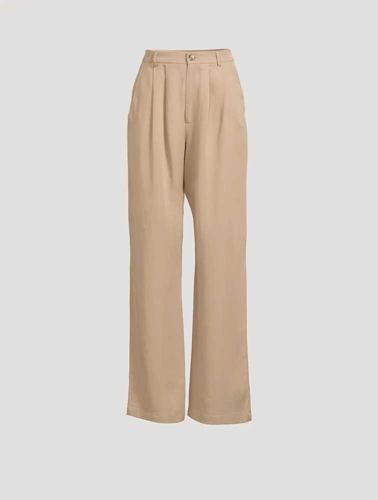 REFORMATION Mason Relaxed Wide-Leg Pants | Yorkdale Mall