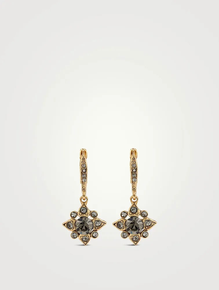 Petite crystal drop on sale earrings