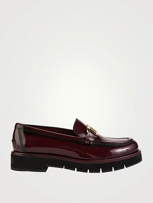 MiuMiu Leather Lug-Sole Wallabies ラグソール ワラビー ロゴ MIU MIU Leather Lug-Sole Wallabies | Yorkdale Mall