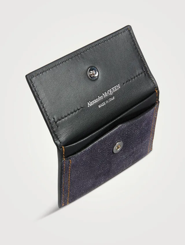 Alexander mcqueen outlet envelope card holder