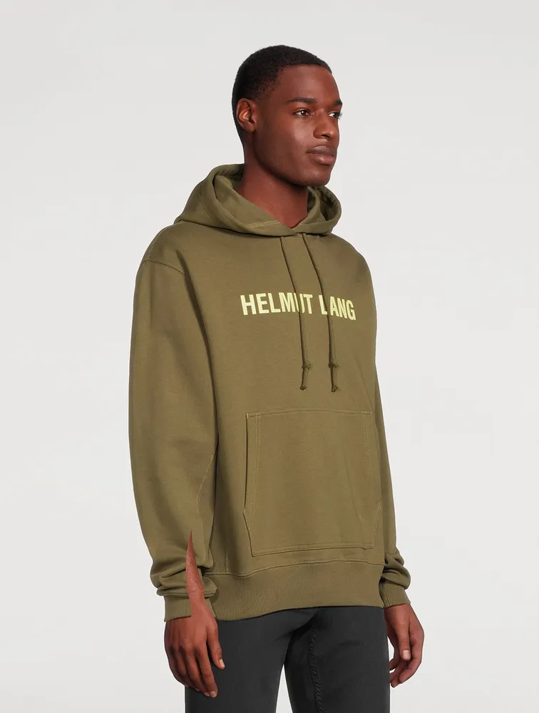 Helmut lang hot sale logo hoodie