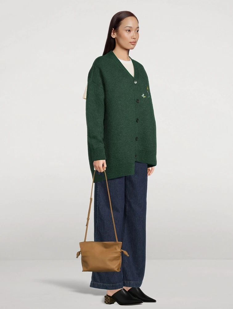 Loewe x Suna Fujita Mini Flamenco Leather Clutch | Square One