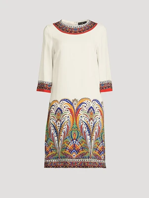 Gucci Silk cady mid-length dress | Square One