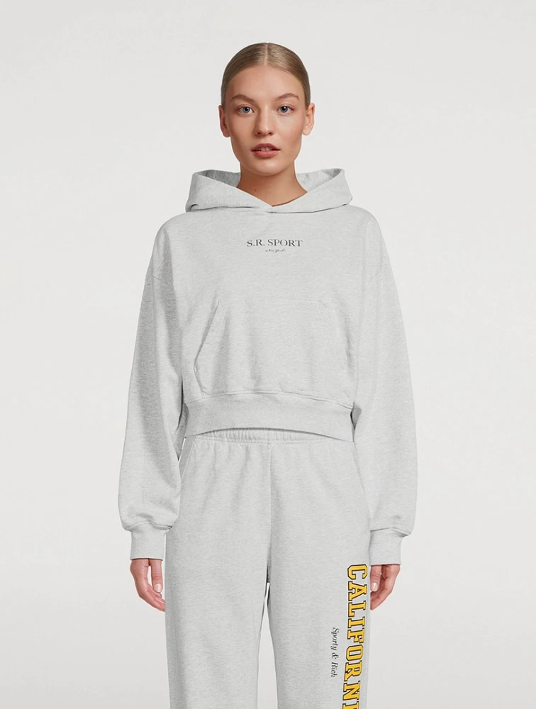 SPORTY RICH SR SR Sport Cropped Hoodie | Yorkdale Mall