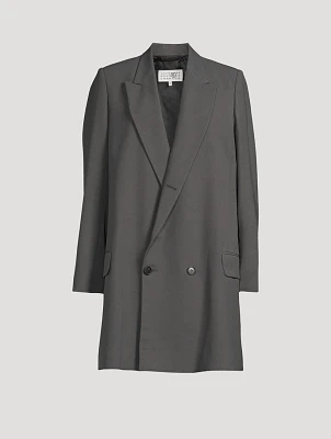 Zara OVERSIZED DOUBLE BREASTED BLAZER | Square One