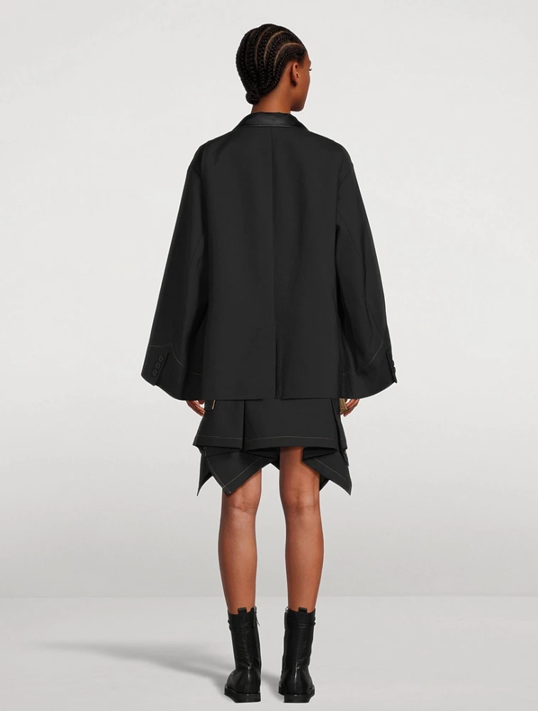Sacai x Carhartt WIP Reversible Double-Breasted Jacket Sacai x Carhartt WIP Reversible Double-Breasted Jacket