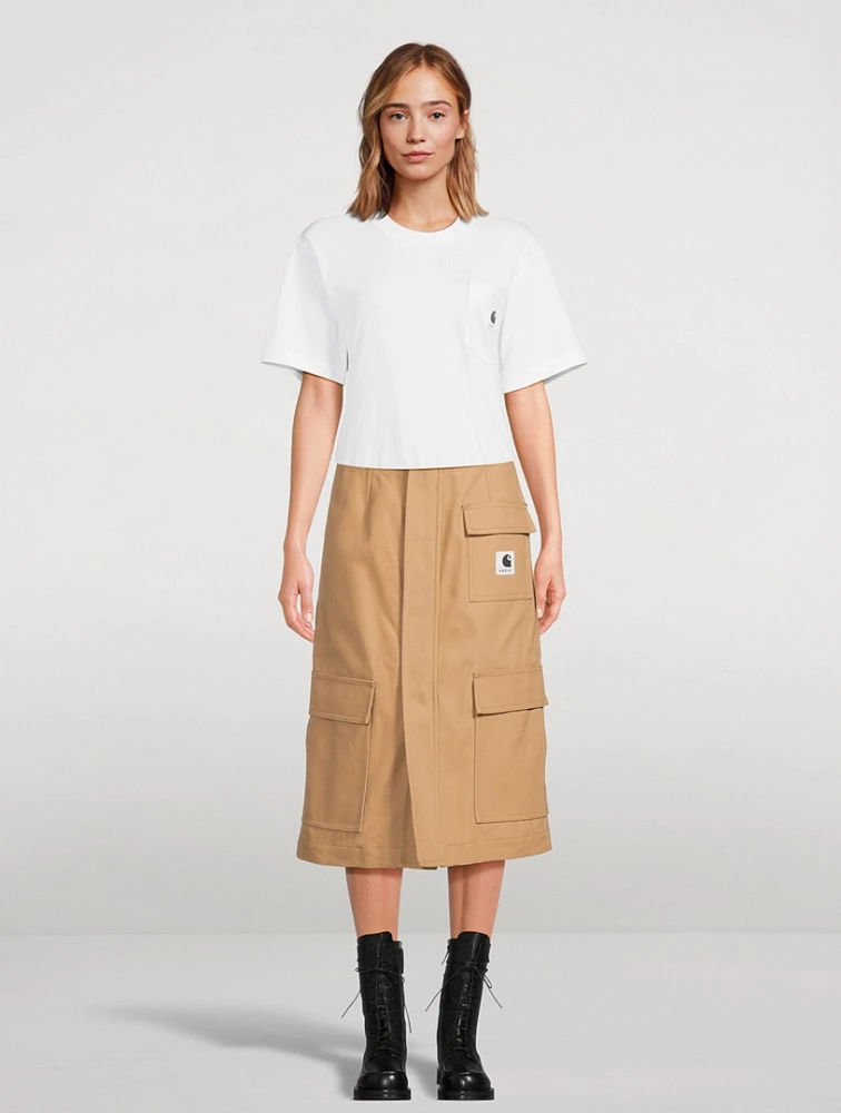 Sacai x Carhartt WIP Midi Skirt | Yorkdale Mall