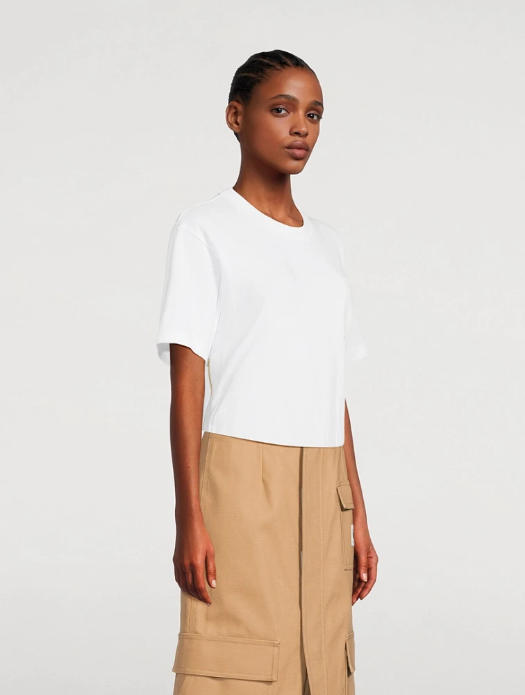 Sacai x Carhartt WIP Zipped T-Shirt | Square One Sacai x Carhartt WIP Zipped T-Shirt | Square One