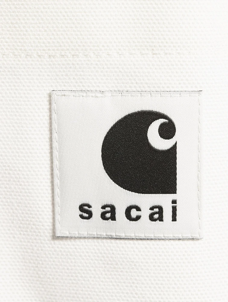 Sacai x Carhartt WIP Zipped T-Shirt | Square One Sacai x Carhartt WIP Zipped T-Shirt | Square One