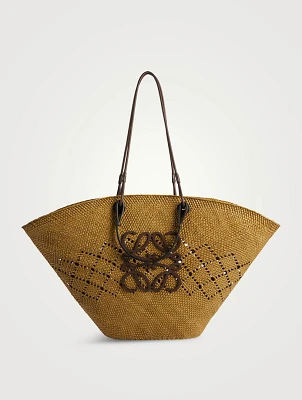 Loewe x Paula's Ibiza Mini Anagram Basket Bag | Square One