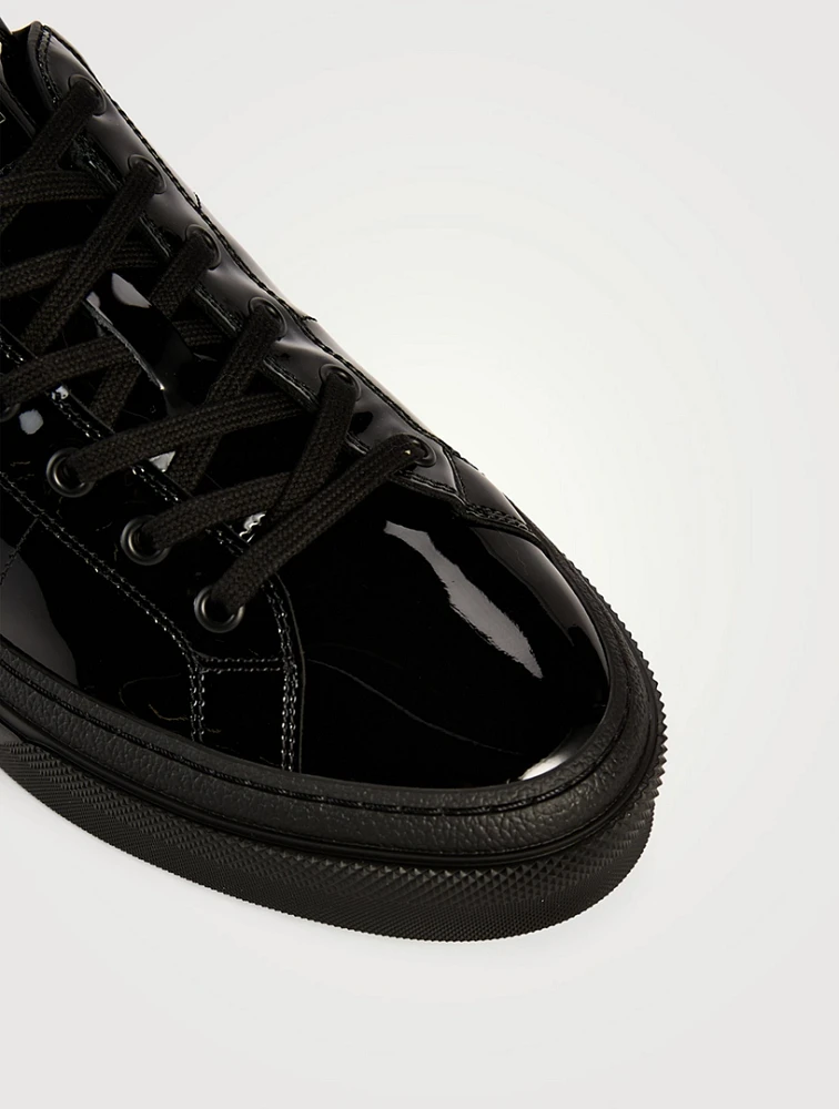 GIVENCHY City Sport Patent Leather Sneakers | Square One
