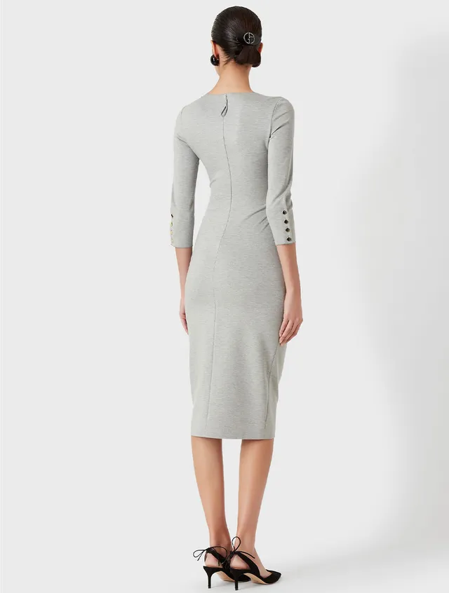 GIORGIO ARMANI Stretch Viscose Dress Square One