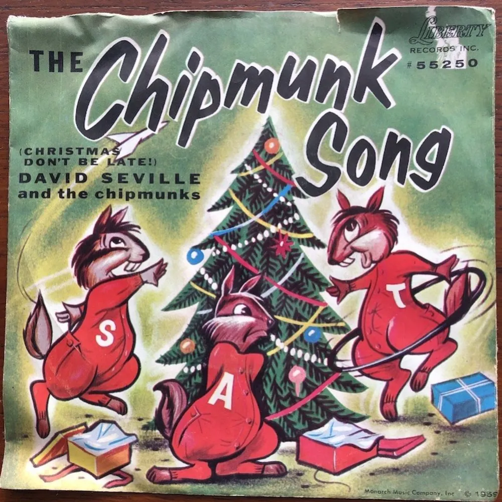 Honest Jon's The Chipmunks The Chipmunk Song Honest Jon's Records